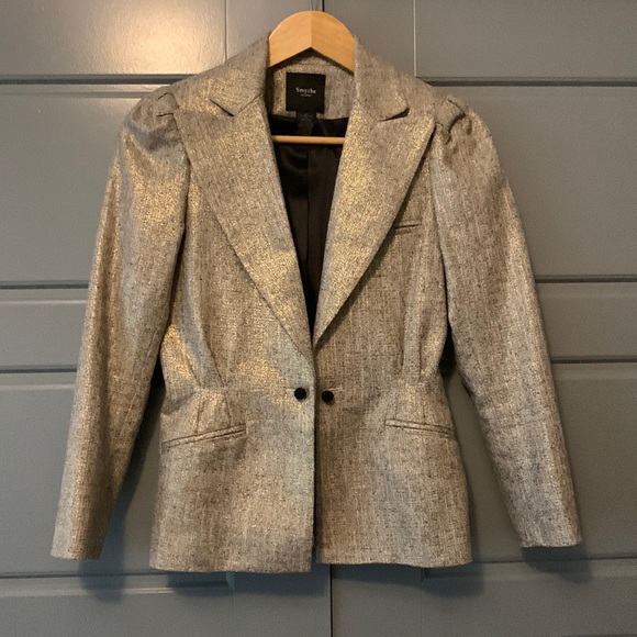 Smythe Jackets & Blazers - Lovely Smythe blazer with Ruching Detail and dash of sparkle!